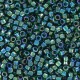 Toho Treasure beads 11/0 Transparent-Rainbow Green Emerald TT-01-179